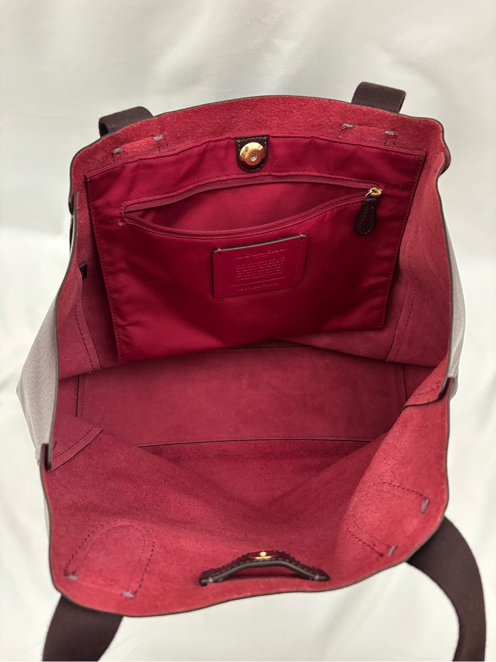 Coach Derby Tote - Picture 4 of 5